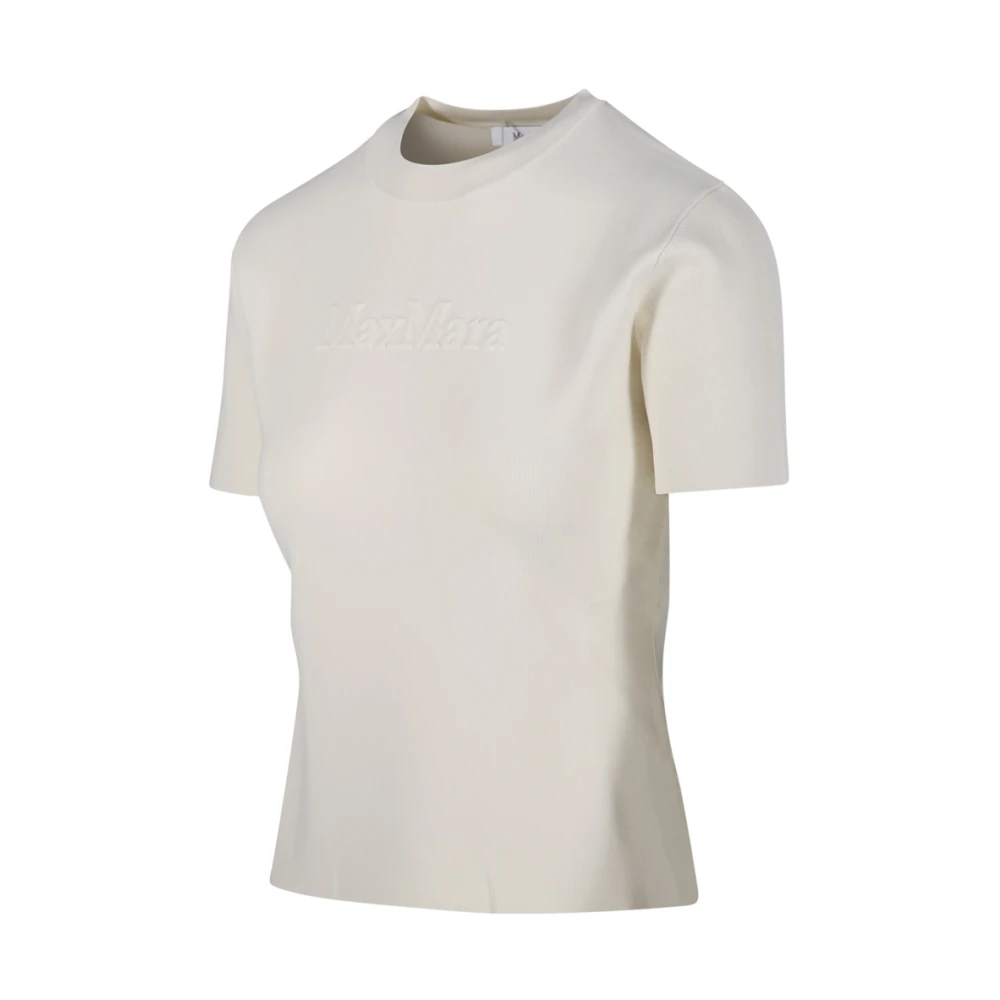 Max Mara Stijlvol Segale T-shirt White Dames