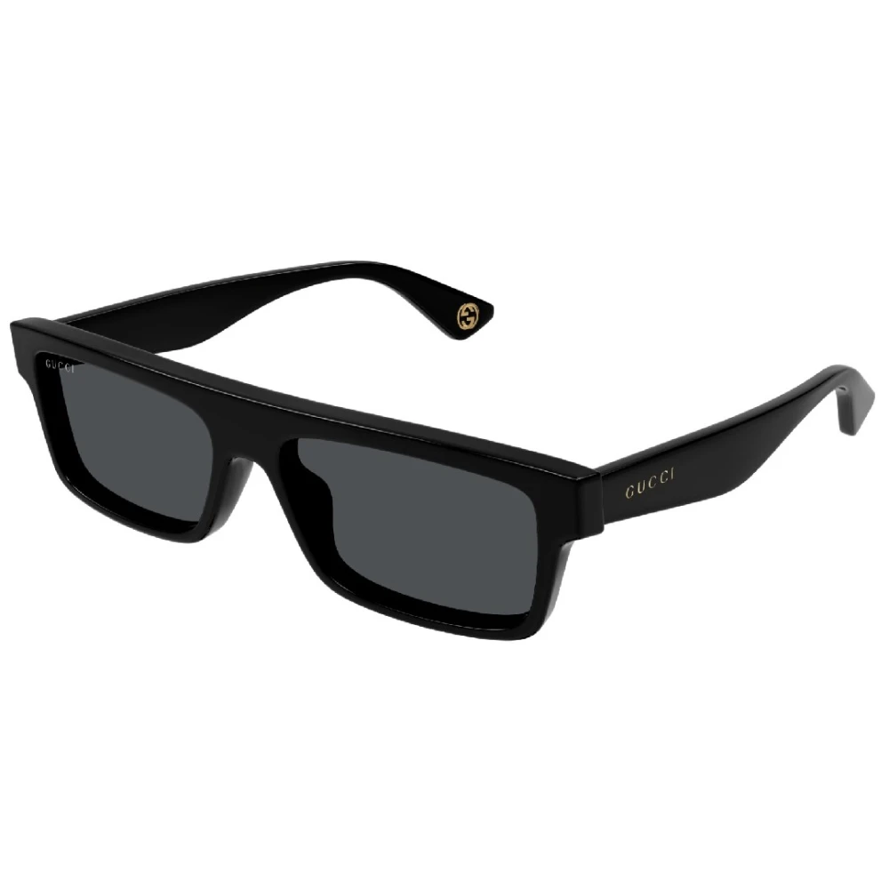 Gucci Unisex Black Sunglasses, 56 Mm, Sunglasses