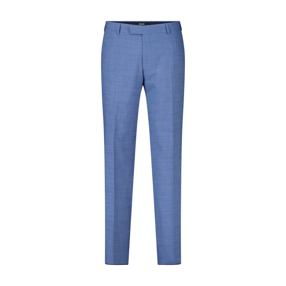 Joop! Elegante Slim-Fit Broek van Wollen Mix Blue Heren