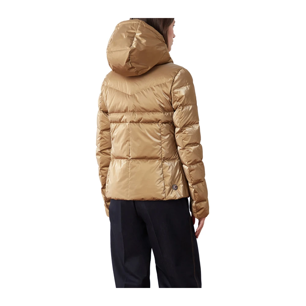 Colmar Metallic Hooded Damesjas Yellow Dames