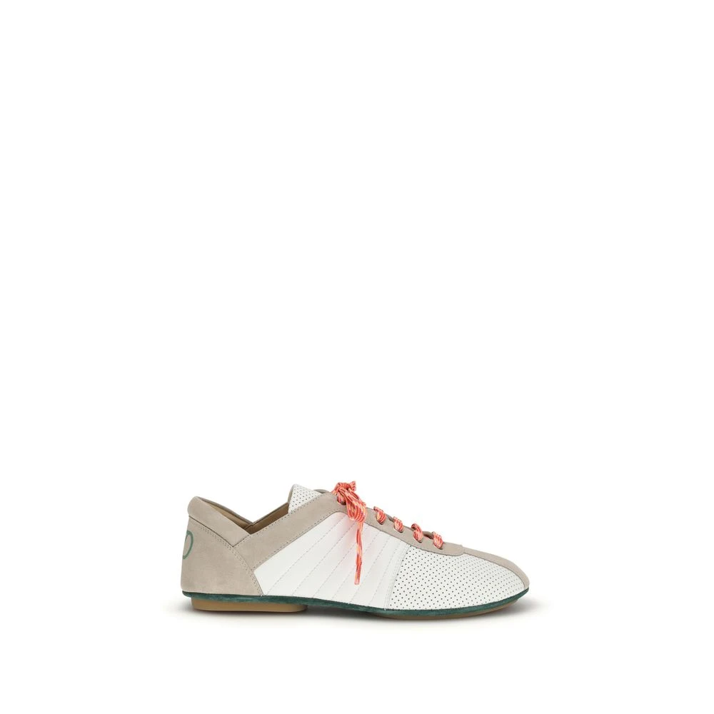 Valentino Garavani Men's Multicolor Suede Leather Low Top Trainers - Sneakers - 9 1/2 Uk- Shoes