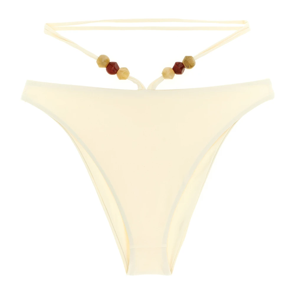 Magda Butrym Women's Beige Bikinis, 2XS, Re26 Bikini Bottoms