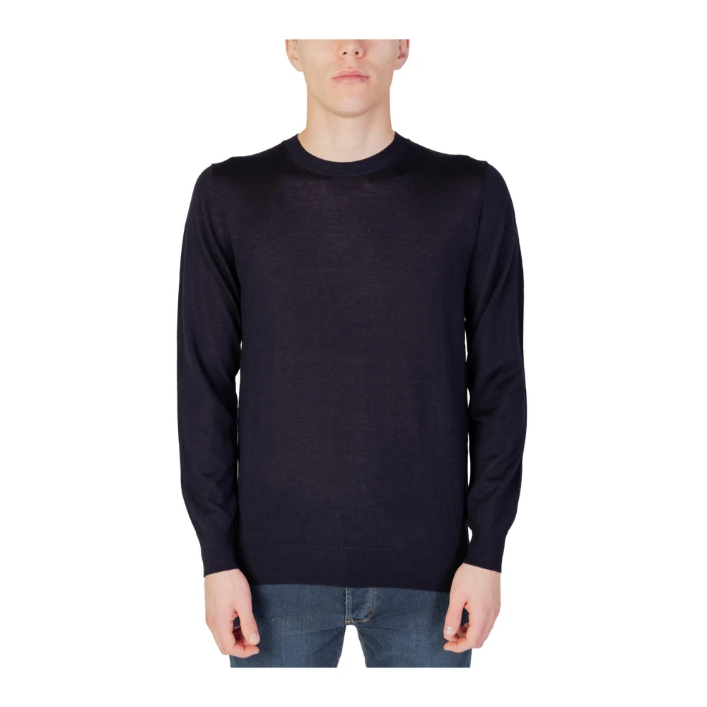 Liu Jo Herren Blau Strickwaren, Sgröße: