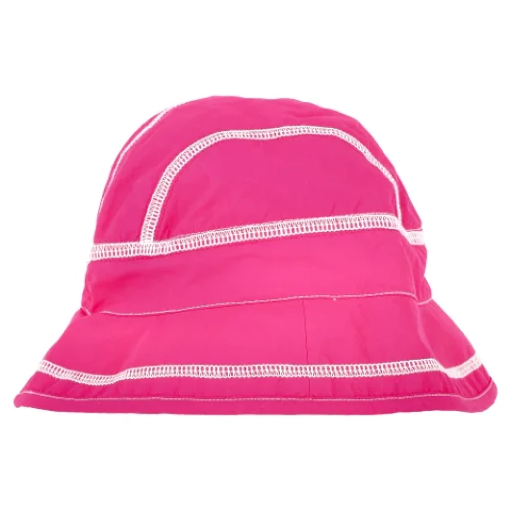 Jacquemus Pre-owned Nylon hats Pink Dames