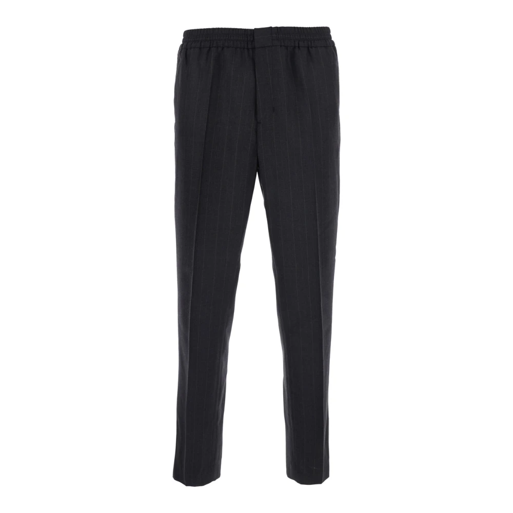 Ami Paris Uomo Grigio Pantaloni, Xl, New,