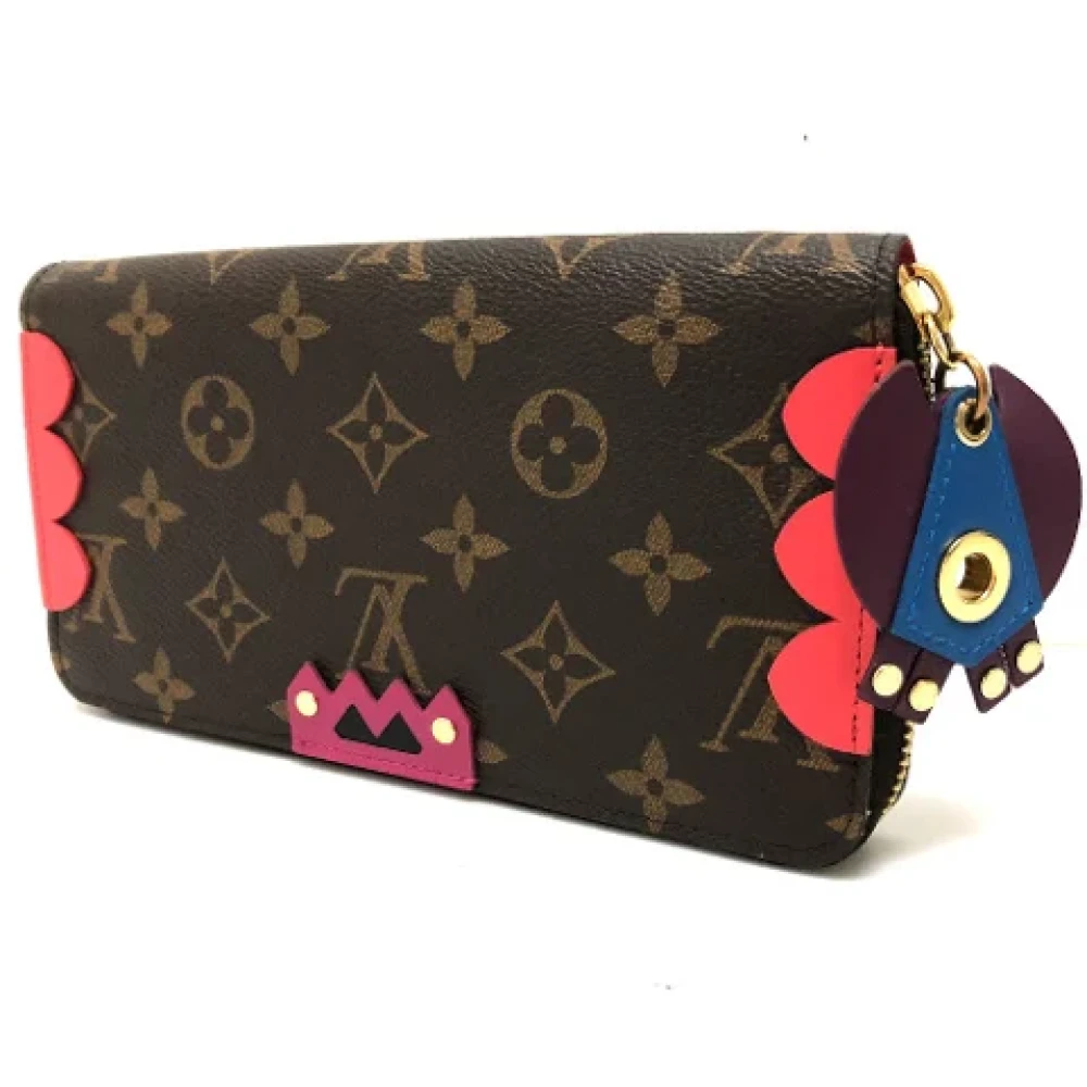 Louis Vuitton Vintage Pre-owned Canvas wallets Brown Dames