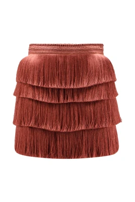 Amber Fringe Skirt