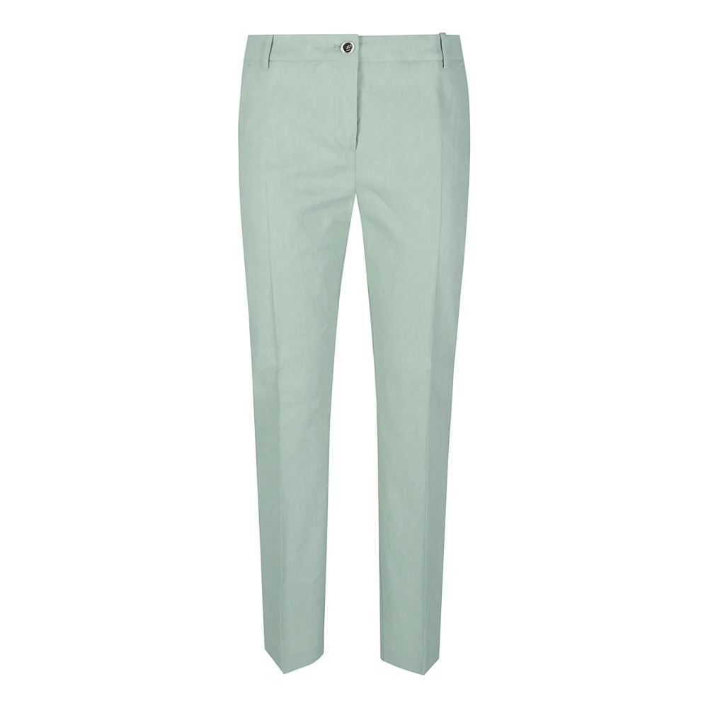 Pinko Women's Green Bello Pant - Slim-Fit Trousers - Xs - Trousers