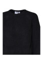 pull-noir-a-cotes-col-rond