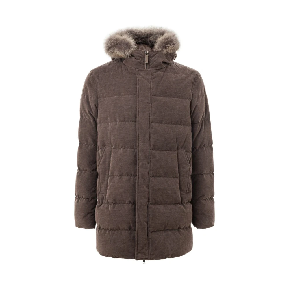 Herno Hombre Marrón Chaquetas, Talla: L