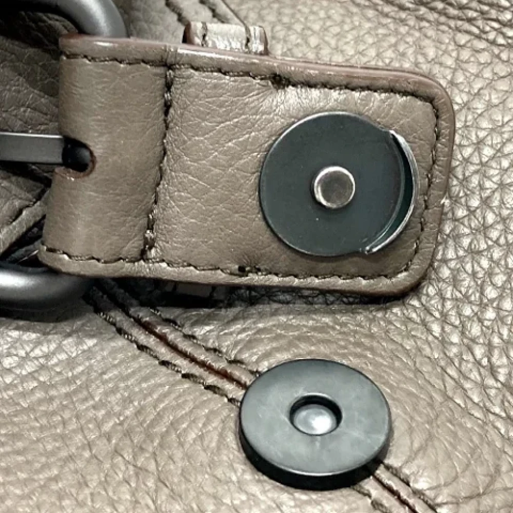 Bottega Veneta Vintage Pre-owned Leather backpacks Brown Dames