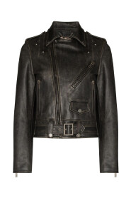 Lederjacke