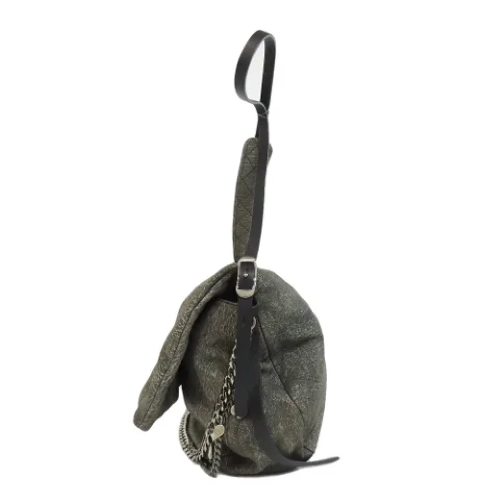 Jimmy Choo Pre-owned Leather shoulder-bags Gray Dames