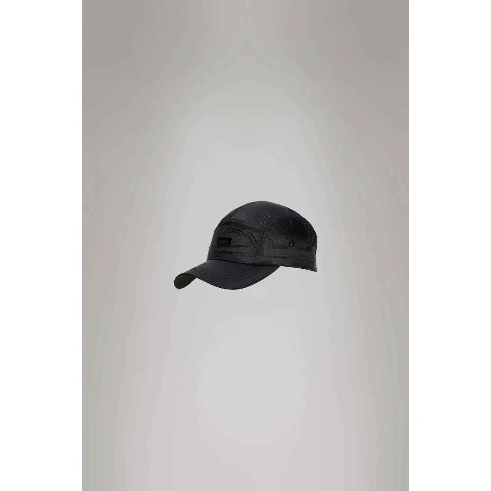 Rains 5 Panel Ripstop Cap Black Unisex