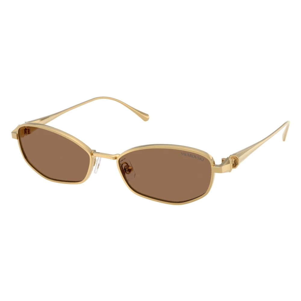 Swarovski Women's Yellow Sunglasses, 55 Mm, Sk7042 Sunglasses