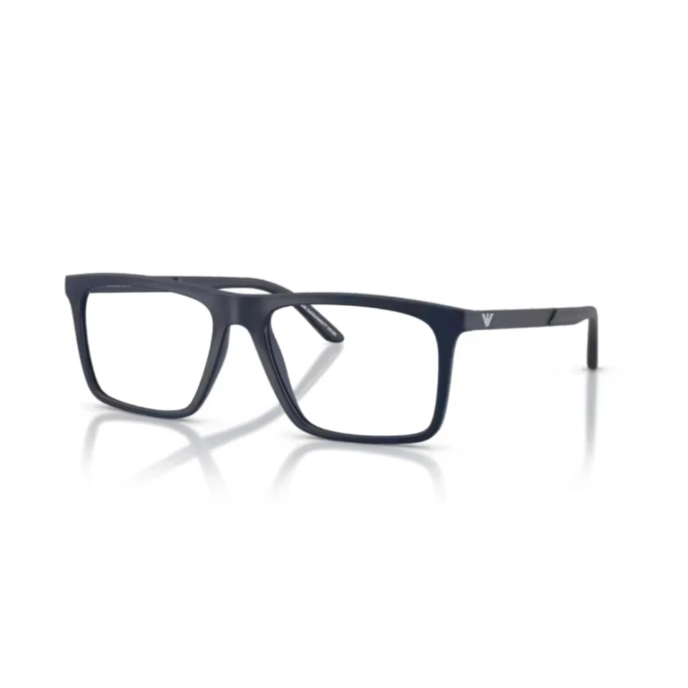 Emporio Armani Unisex Blue Glasses, 55 Mm, Vista