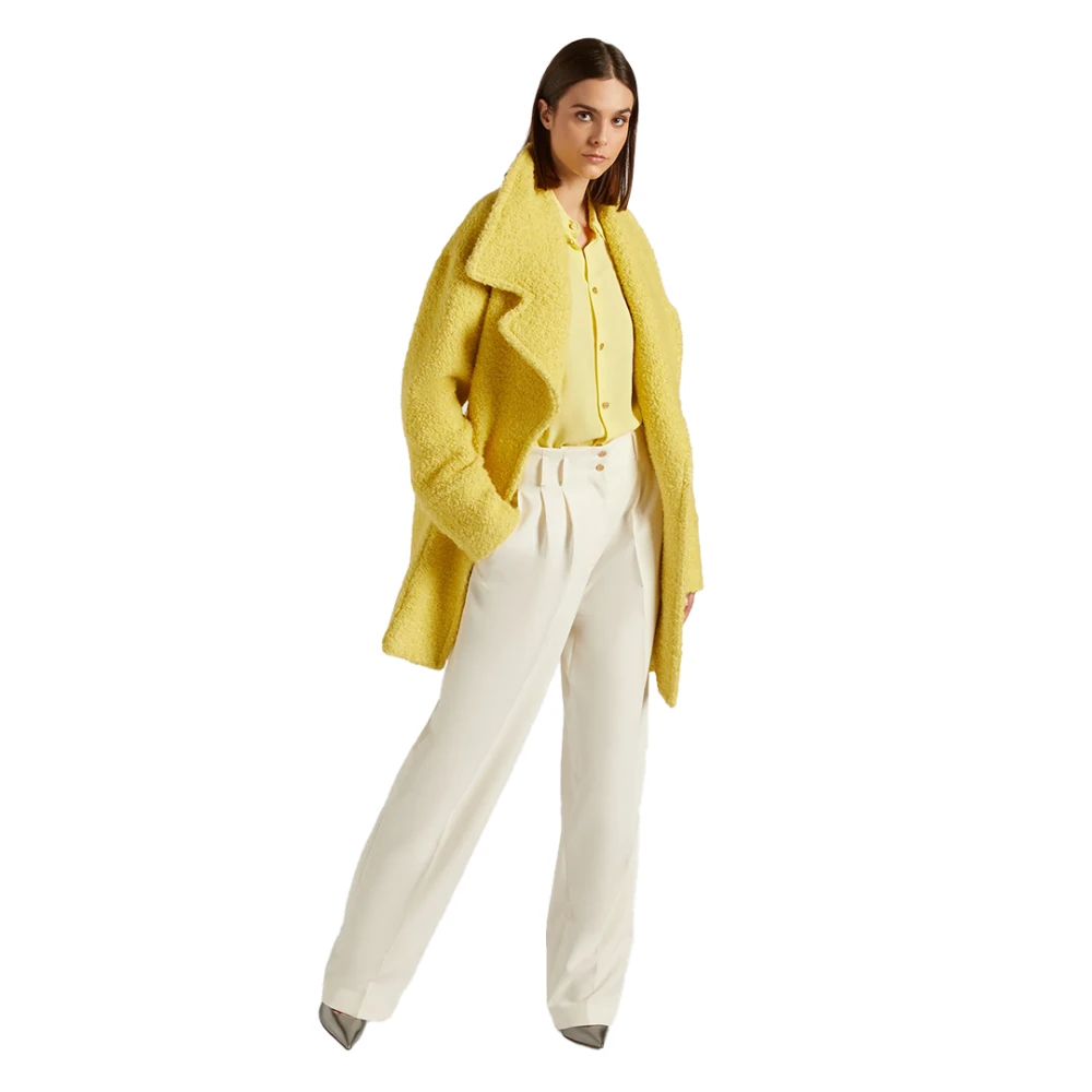Genny Elegante wollen cabanjas Yellow Dames