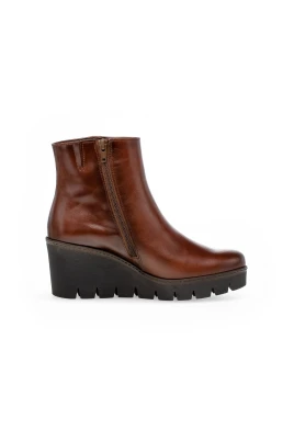 Eleganta ankelboots i läder