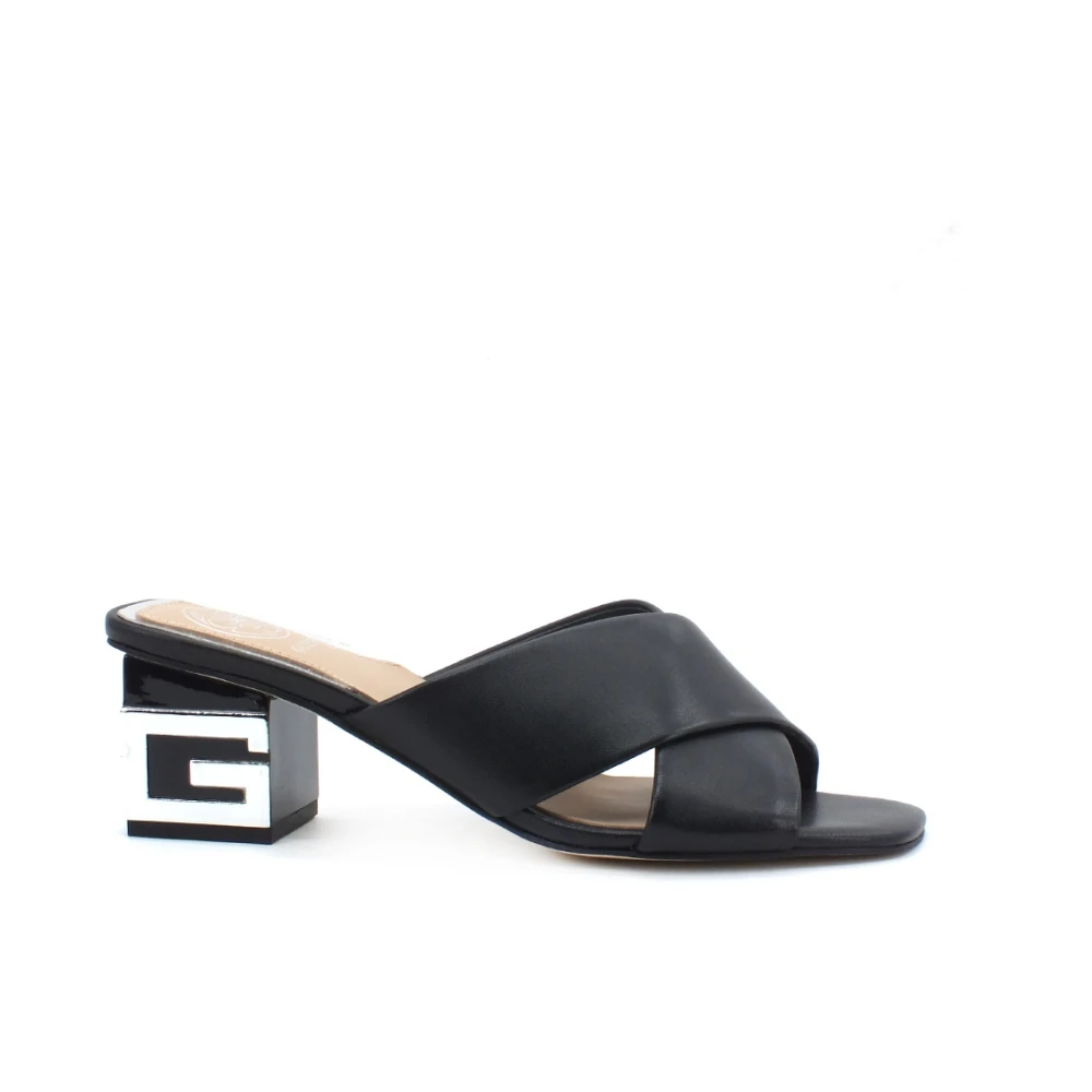 Guess Vrouw Zwart Heeled Mules