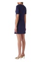 short-blue-dress-with-v-neck