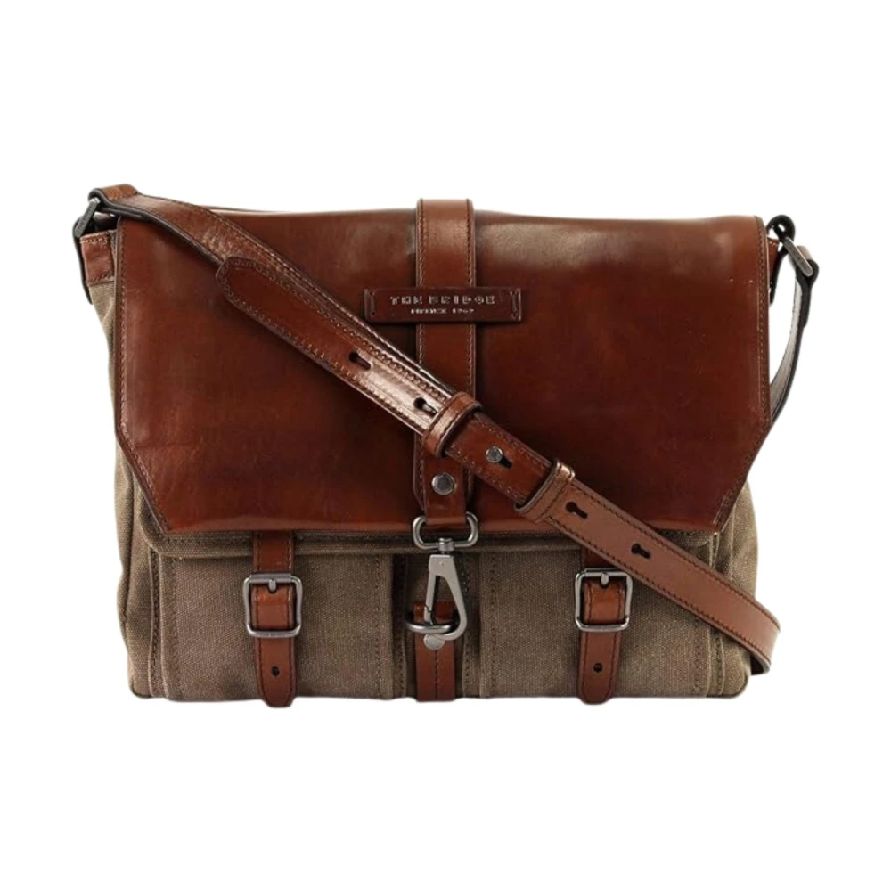 The Bridge Donna Marrone Borsa Business In Pelle - Immagine 2