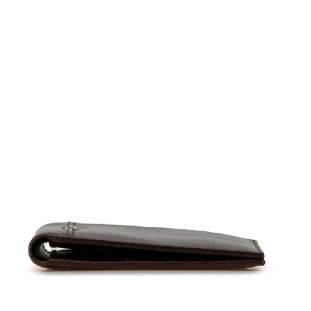 Salvatore Ferragamo Pre-owned Leather wallets Brown Dames