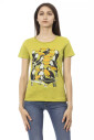 action-t-shirt-en-coton-vert-a-manches-courtes
