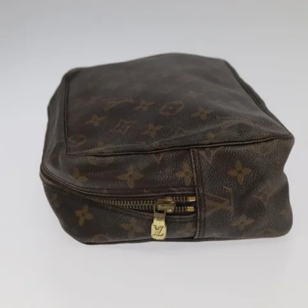 Louis Vuitton Vintage Pre-owned Canvas clutches Brown Dames
