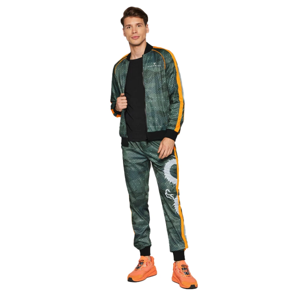 John Richmond Zip Hoodie Multicolor Heren