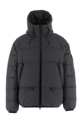 Nylon-vadderad dunjacka