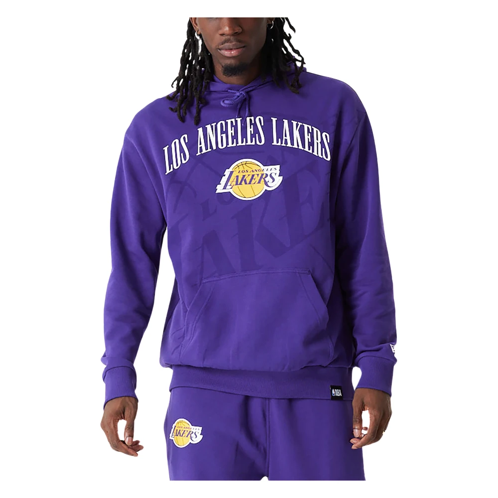 New era Lakers Sweatshirt Purple Heren