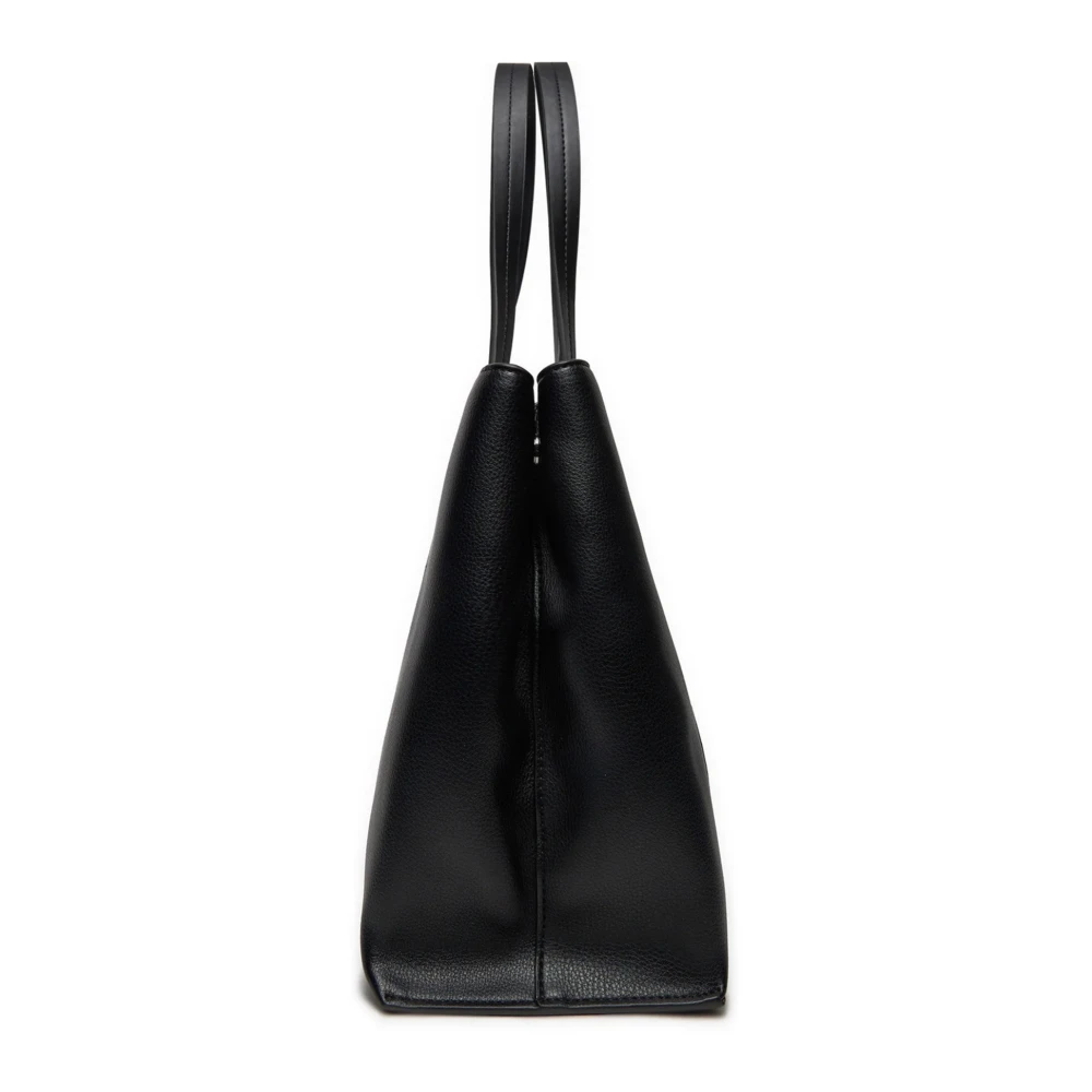 Calvin Klein Zwarte handtas met buitenvak Black Dames