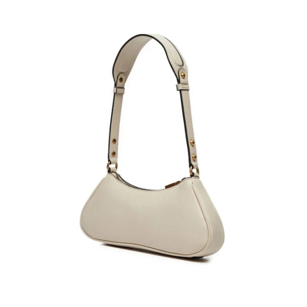 Guess Mini Topzip Schoudertas Beige Dames