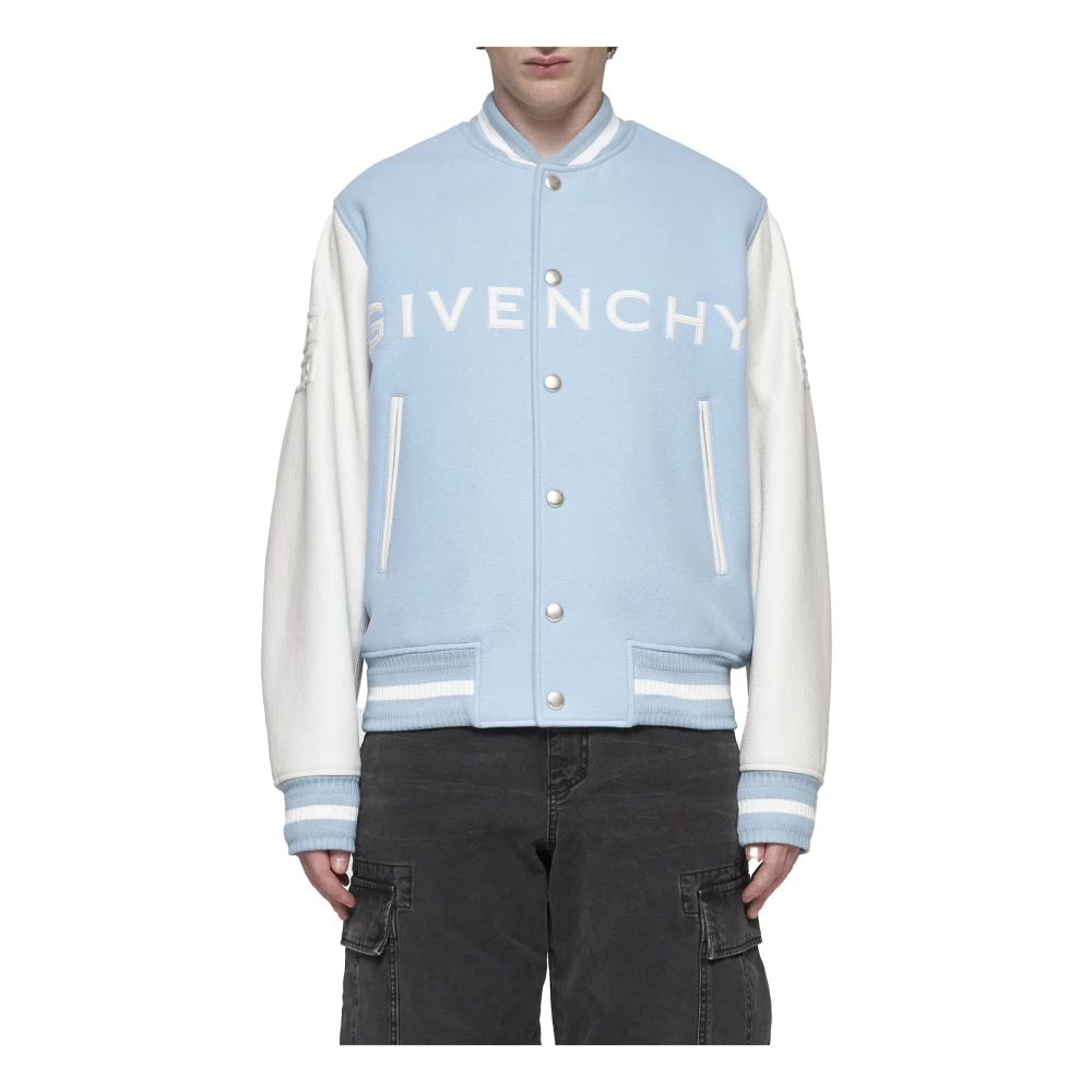 Givenchy Stijlvolle Jassen voor Mannen en Vrouwen Blue Heren