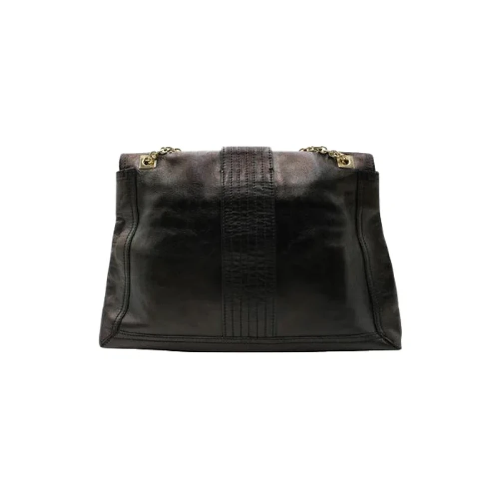 Fendi Vintage Pre-owned Leather fendi-bags Black Dames