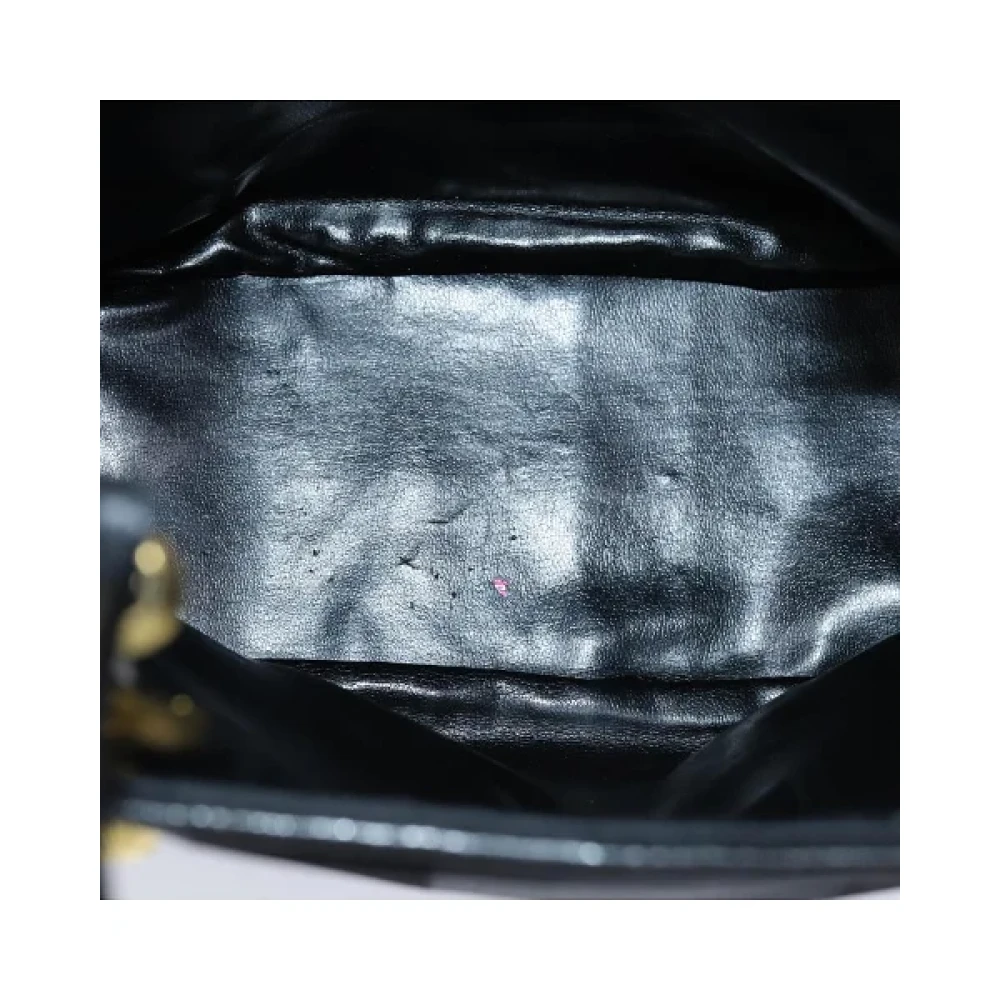 Salvatore Ferragamo Pre-owned Cotton handbags Black Dames