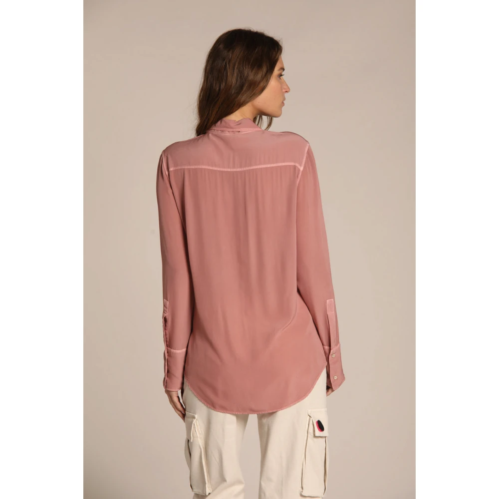 Mason's Elegante Viscose Blouse Nicole Pink Dames