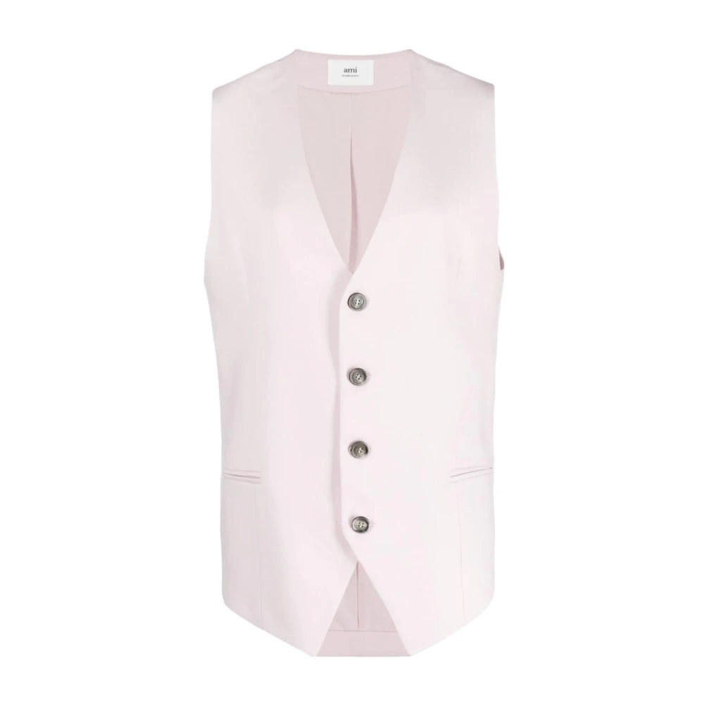 Jackets > Vests - - Ami Paris - Modalova