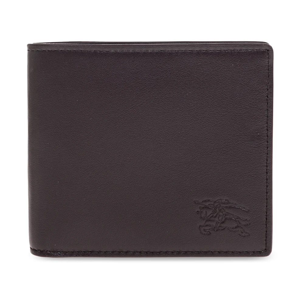 Burberry Men's Brown Pop Check Bifold Wallet