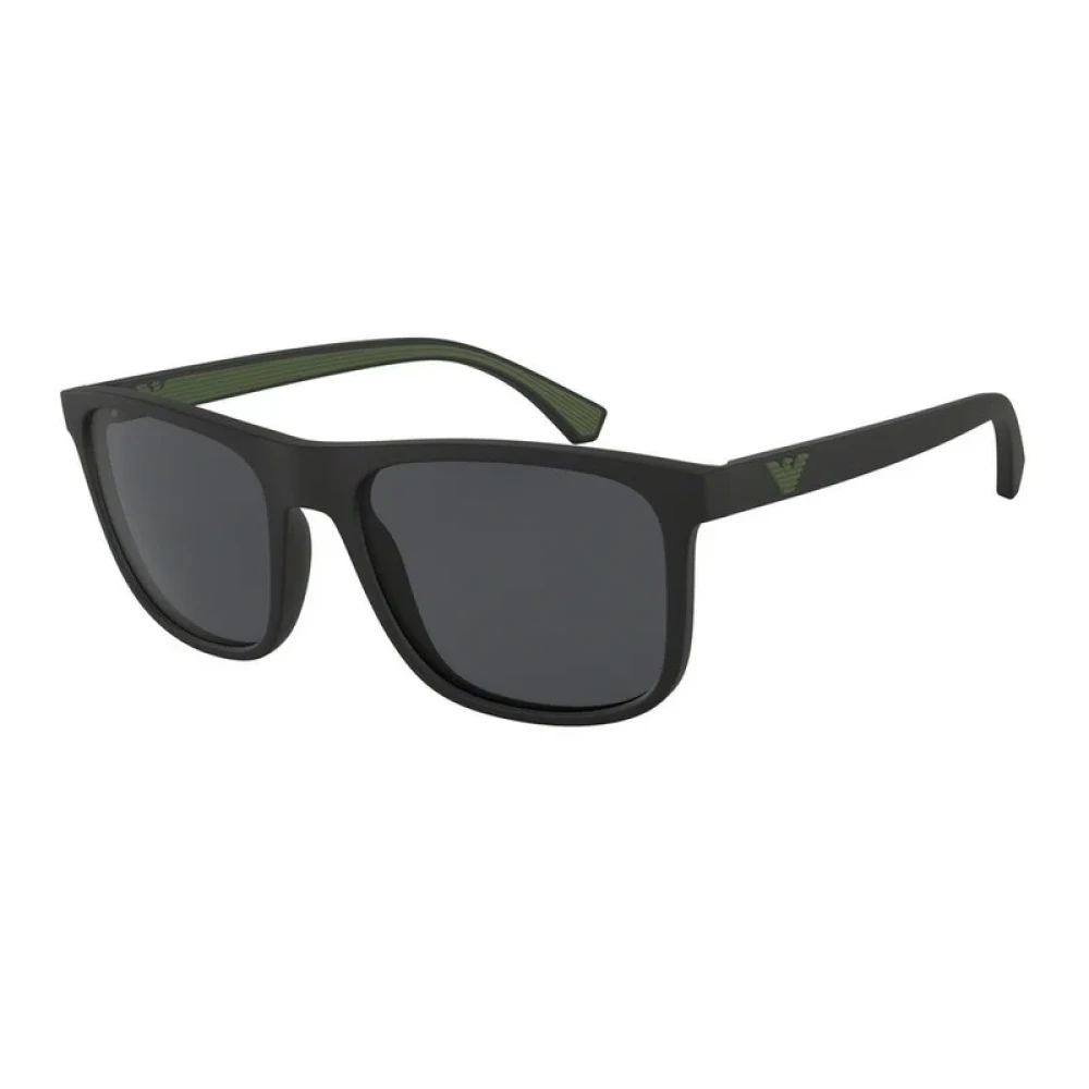 Emporio Armani Unisex Black Authentic Glasses With Top-Notch Service - Sunglasses - 56 Mm - Accessories