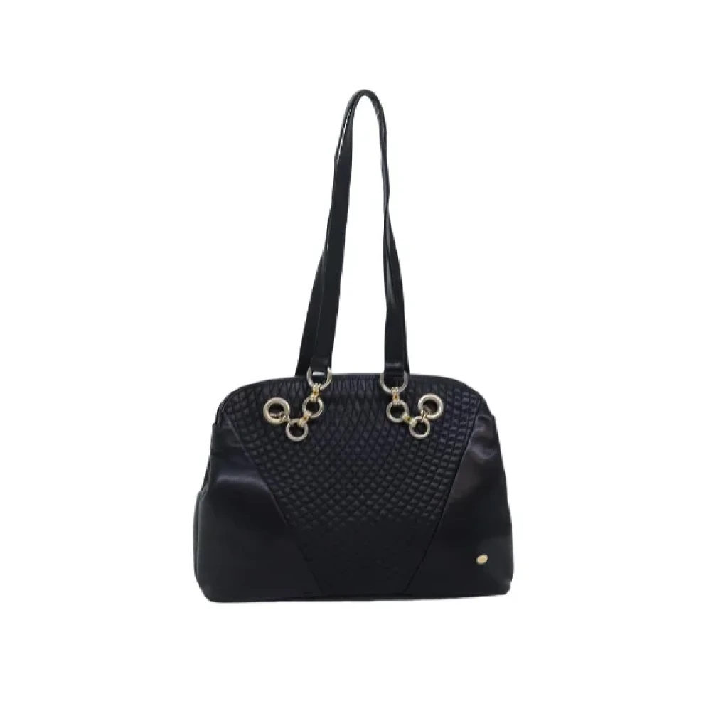 Bally Pre-owned Leather shoulder-bags Black Dames