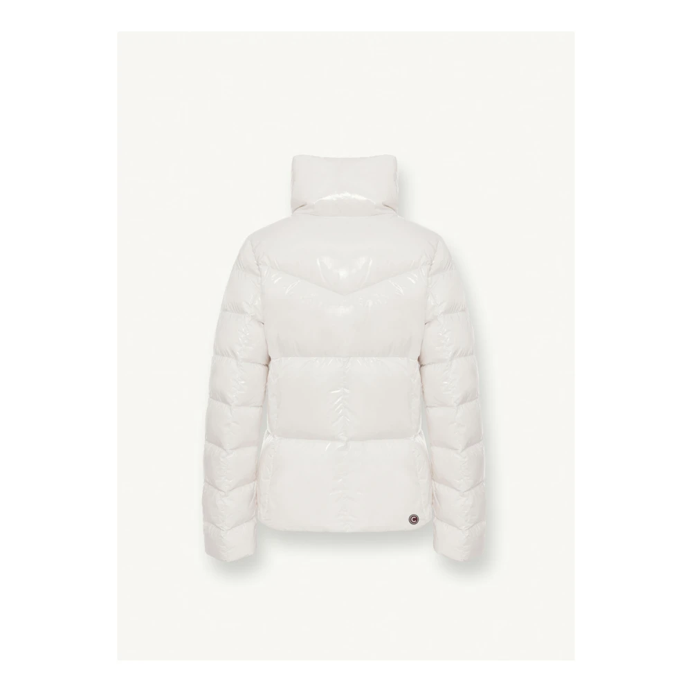 Colmar Korte Glanzende Donsjas White Dames