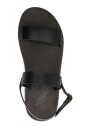 comfort-vachetta-zwarte-leren-sandalen