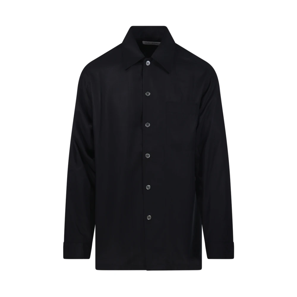Our Legacy Every Shirt - Male - Casual Shirts - Black - M - Shirts - Image 3