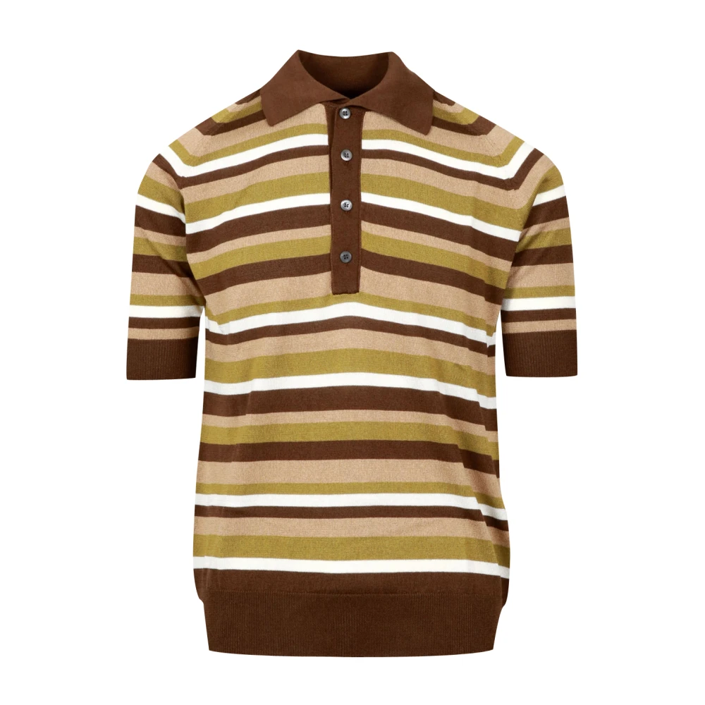 PT Torino Polo Shirts Brown Heren