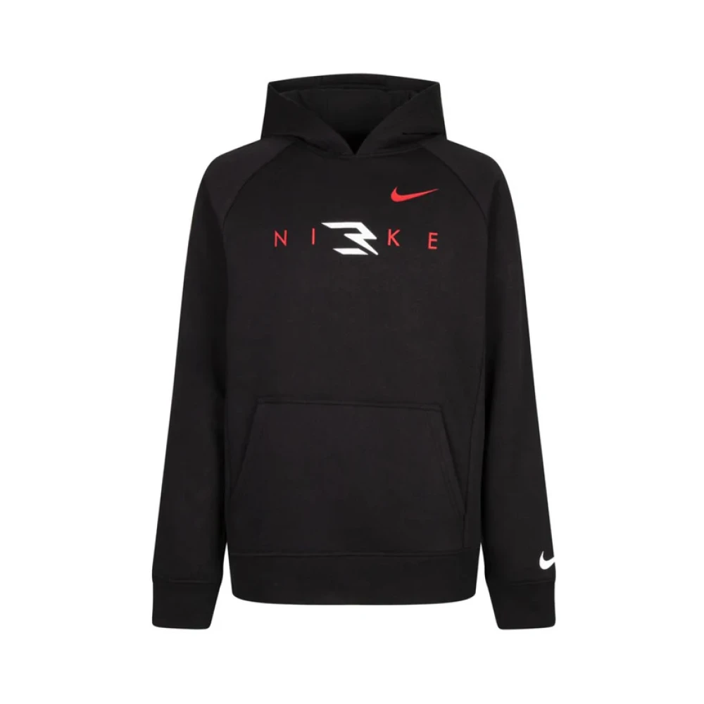 Nike Jongens hoodie zwart stijlvol 3Brand Black Heren