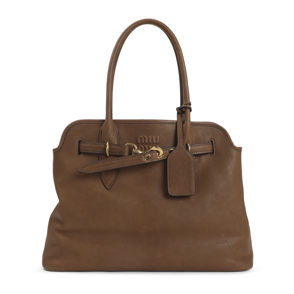 Miu Miu - Aventure Handtasche - Bags - Damen - Braun - One Size - Bild 3