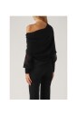 chemise-noire-fluide-a-col-large-fluid-line