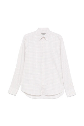 checkered-long-sleeve-button-up-blouse
