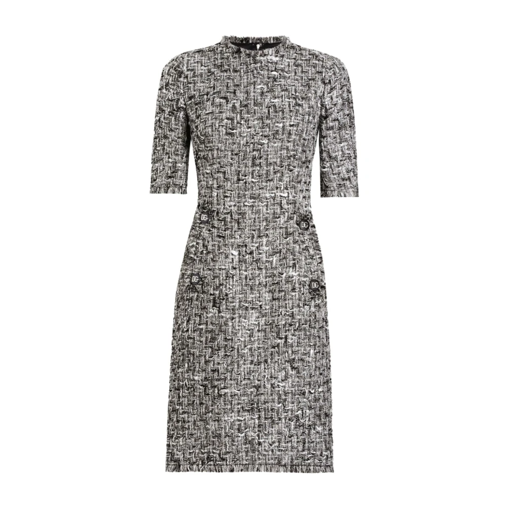 Dolce & Gabbana Elegante Jurken voor Vrouwen Gray Dames